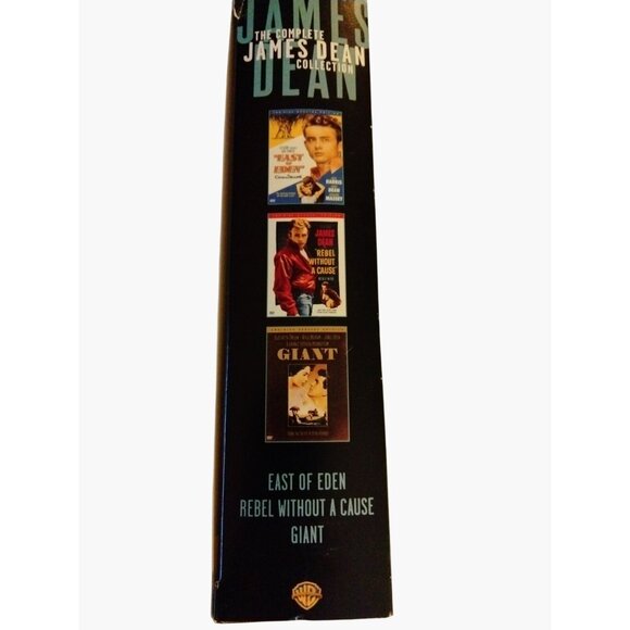 The Complete James Dean Collection DVD Giant East of Eden Rebel 5 Disc Set - Picture 2 of 16